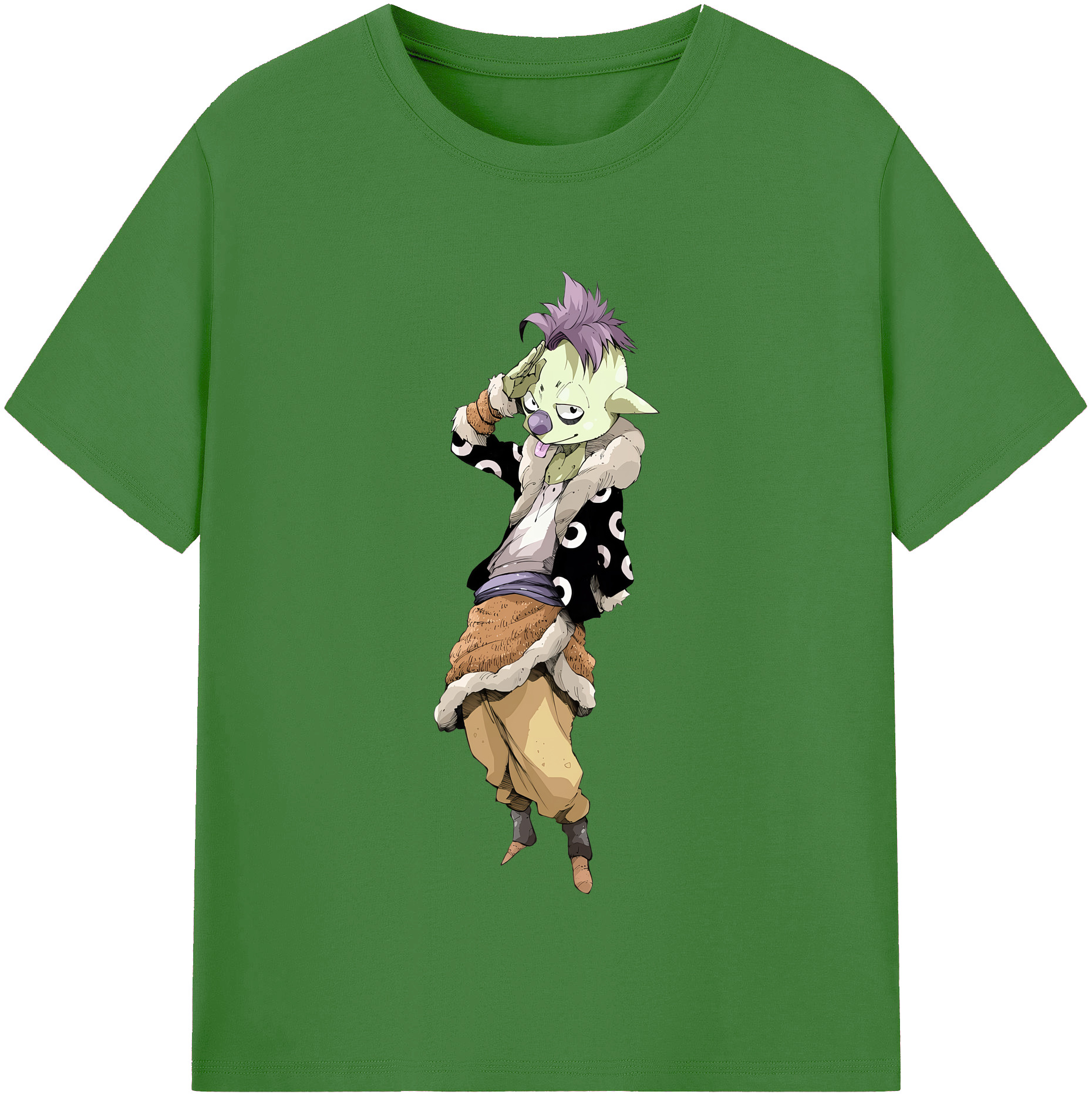 （画像用） 転スラ Regarding Reincarnated to Slime レディースカジュアルプリントTシャツ（綿100％）